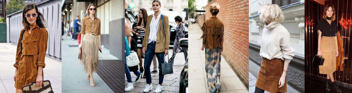 suede street style inspiration