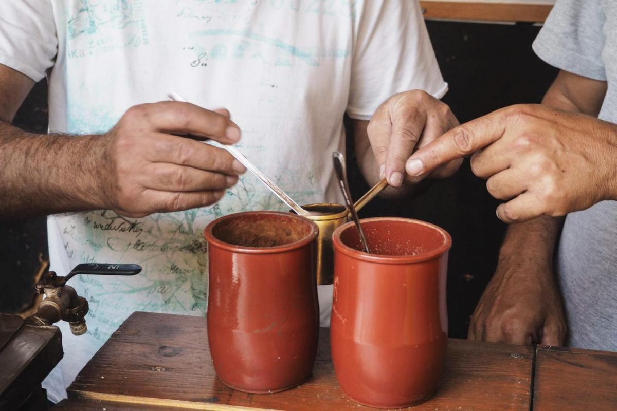 making authentic cyprian coffee